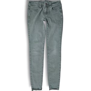 AMERICAN EAGLE SUPER LOW JEGGING JEANS